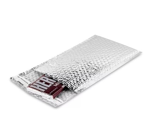 Koelenvelop 25 x 35 cm - Isolerende Bubbelenvelop met Plakstrip - Doos met 100 stuks