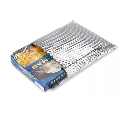 Koelenvelop 35 x 35 cm - Isolerende Bubbelenvelop met Strip - Doos met 100 stuks