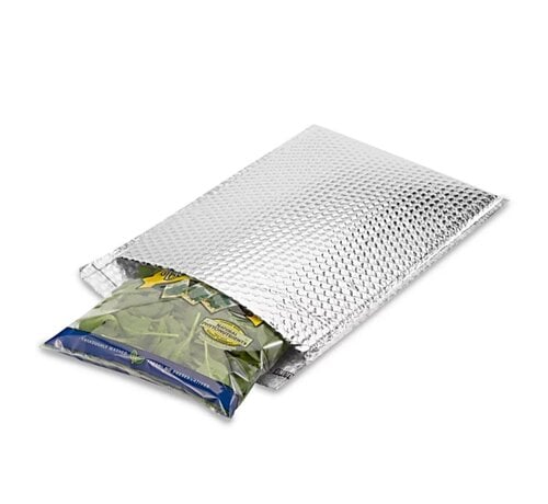 Koelenvelop 30 x 45 cm - Isolerende Bubbelenvelop met Strip - Doos met 100 stuks