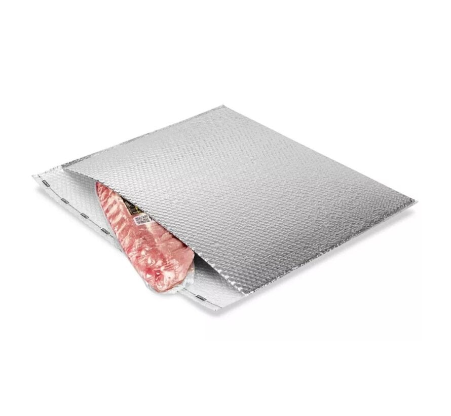 Koelenvelop 60 x 60 cm - Isolerende Bubbelenvelop met Plakstrip - Doos met 100 stuks