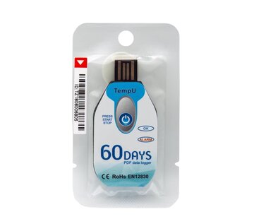 Tzone TempU02 Wegwerp Temperatuur Datalogger - Automatische PDF Functie