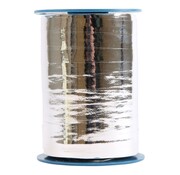 Krullint Metallic 10mm Zilver - 250 Meter