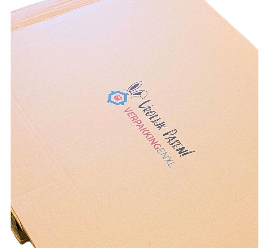 Kartonnen Platen Bedrukt 750 x 1150 mm - Per 100 stuks geschikt voor Europallets