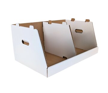 Specipack Kartonnen Stapelbak - Inclusief scheidingswand - 600 x 400 x 280 mm