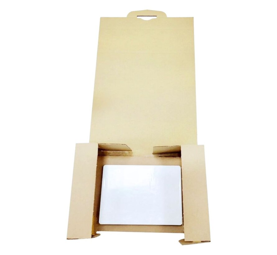 Fixeerverpakking - 225 x 145 x 50 mm - Compleet met spanfolie