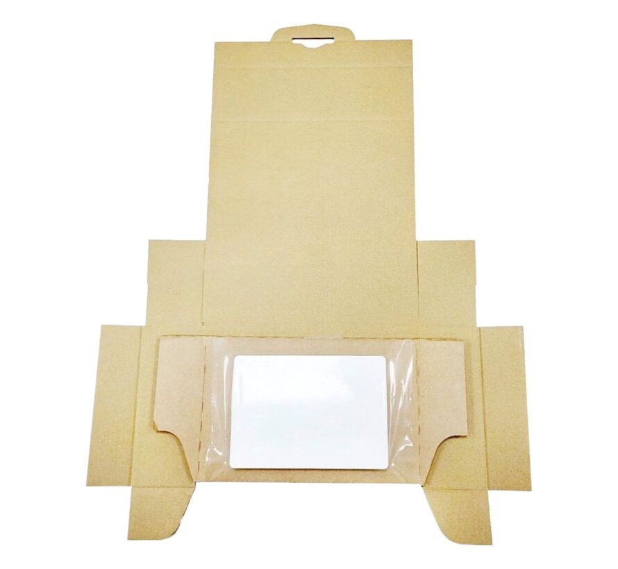 Fixeerverpakking - 225 x 145 x 50 mm - Compleet met spanfolie