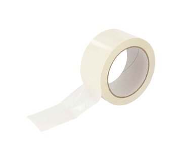 Verpakkingstape Wit Acryl - Doos met 36 rollen - 28 my - Witte Tape - 50 mm x 100 m