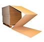 Eindloos karton - Gerild voor dozen van 29 x 29 cm - Pallet met 183 strekkende meter