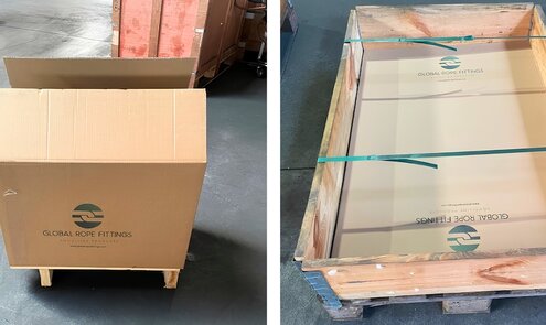 Bedrukte dozen in kleine aantallen: Hoe Global Rope Fitting logistiek en branding optimaliseert
