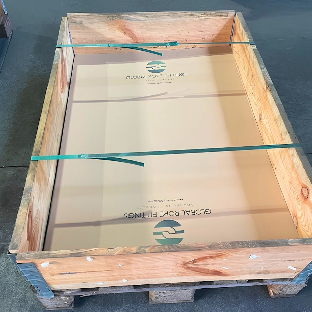 Bedrukte kartonnen plaat