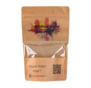 Specipack Bedrukte stazakken kraft - 100ml - 85x125mm - 200 stuks