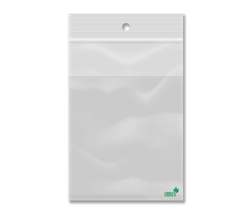 Gripzakjes met kangoeroebuidel 190x250mm - doos 1000 stuks