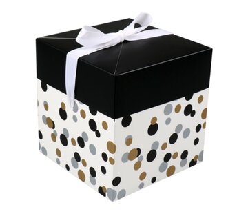 Specipack Confetti doos - Pop Up Box - 15x15x15cm - 25 stuks