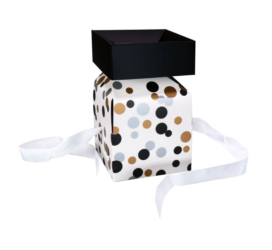 Confetti doos - Pop Up Box - 20x20x20cm - 25 stuks