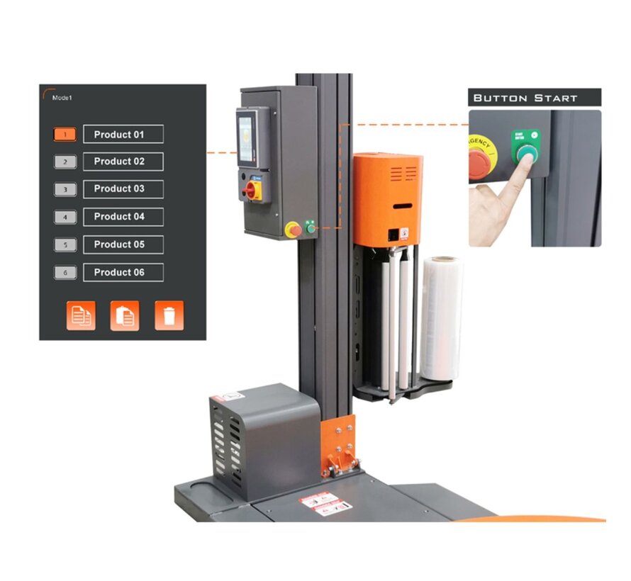 Smart Wasp X-0MS Palletwikkelaar