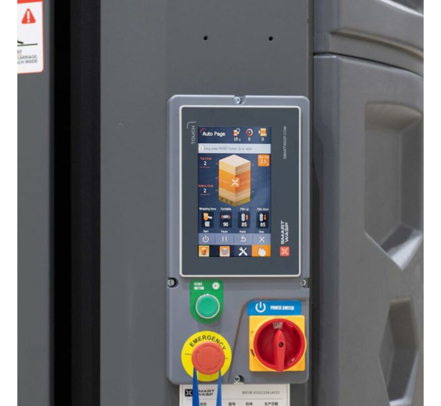 Smart Wasp X100P Palletwikkelaar met Sealsysteem