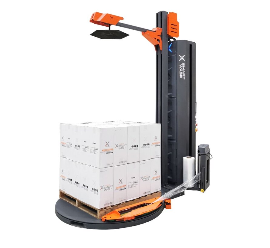 Smart Wasp X100AD Palletwikkelaar - Top-Press & Autocut