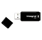 Integral USB 2.0-stick 16GB - zwart - per stuk