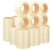 PVC Tape Transparant Low Noise Heavy Duty - 48 mm x 66 m - Doos met 36 rollen