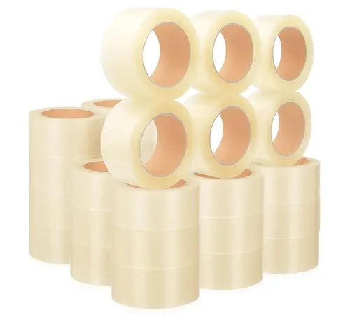 PVC Tape Transparant Low Noise Heavy Duty - 48 mm x 66 m - Doos met 36 rollen