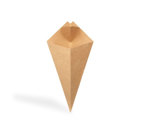 Specipack Puntzak friet - 16x27cm - bruin - 500 stuks