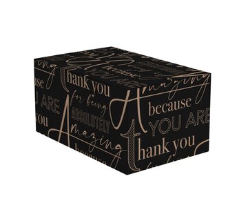 Specipack Geschenkdozen kerst - zwart - 390 x 290 x 200 mm - bundel met 15 dozen