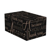 Specipack Geschenkdozen kerst - zwart - 390 x 290 x 300 mm - bundel met 15 dozen