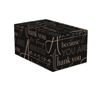 Specipack Geschenkdozen kerst - zwart - 590 x 390 x 200 mm - bundel met 15 dozen