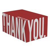 Specipack Geschenkdozen kerst - rood - 310 x 200 x 140 mm - bundel met 30 dozen