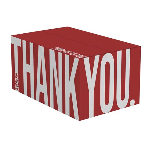 Specipack Geschenkdozen kerst - rood - 310 x 200 x 140 mm - bundel met 30 dozen