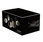 Specipack Geschenkdozen Golden Gift - wit, zwart en goud - 390 x 290 x 232 mm - bundel met 15 dozen