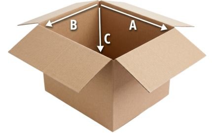 Voer de afmetingen in en wij zoeken de beste doos voor je.