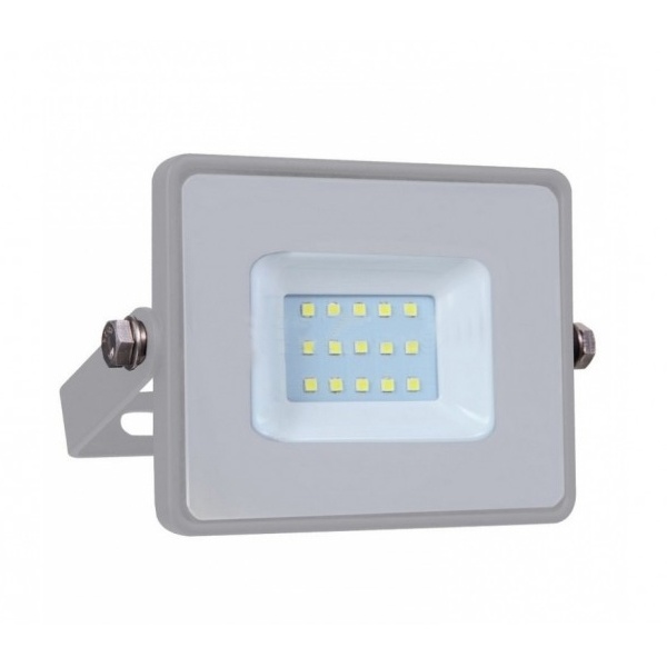 10W LED Bouwlamp Zwart - Waterdicht IP65 - 5 jaar garantie - 3000K