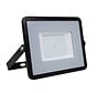 50W LED Bouwlamp Zwart  - 5000 Lumen - 3000K - Waterdicht IP65 - 5 jaar garantie