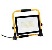 100W LED Bouwlamp met grondstatief + 3 meter kabel met stekker - Waterdicht IP65