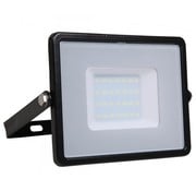 30W LED Bouwlamp Zwart - 3000 Lumen - 4000K - Waterdicht IP65 - 5 jaar garantie