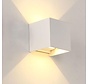 LED wandlamp wit 10W - Waterdicht met instelbare stralingshoek - Muurlamp 3000K