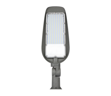 LED Straatlamp 30W met ingebouwde instelbare schemersensor - 6000K - Verstelbare arm 220° - Paaltop/Muurbevestiging - High Lumen 100 Lumen/Watt - 3000 Lumen - 5 Jaar Garantie