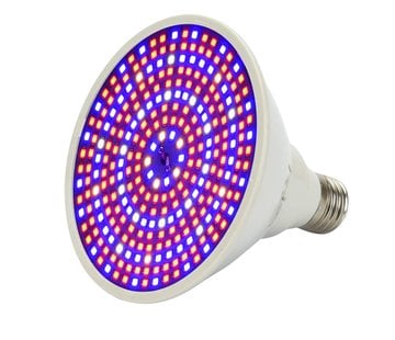 LED Kweeklamp - Groeilamp met E27 fitting - 300 LEDs - Full Spectrum lamp met grote fitting