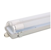 Hertellen koolhydraat Automatisch Waterdicht IP65 LED TL armatuur 120 cm - Inclusief LED TL verlichting -  Kant en klaar voor twee LED TL buizen - 4000 Lumen - LedlampshopXL