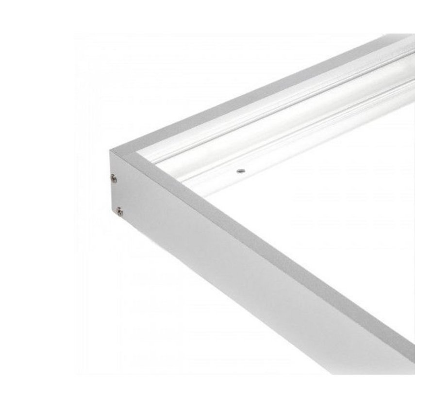 Opbouwframe LED Paneel 60 x 60 cm x 6.8 cm - Voor backlit panelen