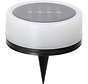 Solar buitenlamp - lamp met grondspies - Sydney 1lm 2700K IP44 - sensor - Wit
