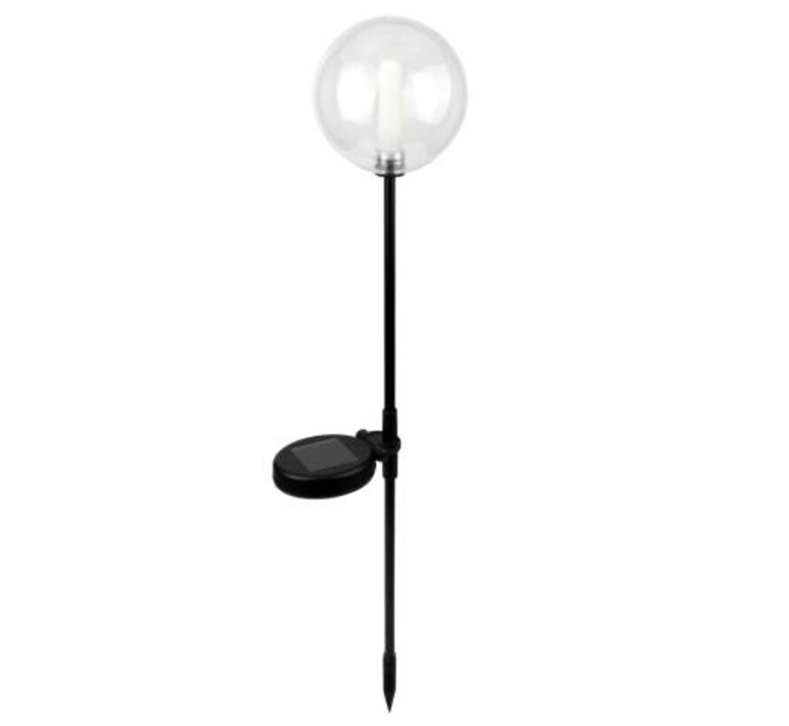 Solar buitenlamp - 1900K IP44 - Zwart