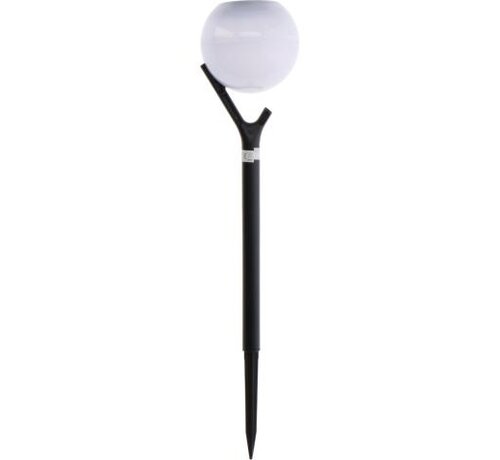 LED's light Solar buitenlamp - lamp met grondspies - Kaapstad - 2700K IP44 - sensor - Wit