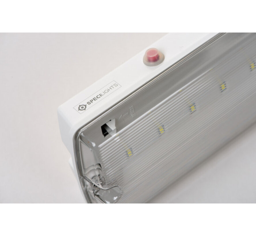 LED Noodverlichting Vluchtwegverlichting 3W IP65 Waterdicht - Inclusief Pictogrammen