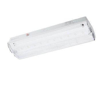 LED Noodverlichting Vluchtwegverlichting 3W IP65 Waterdicht - Inclusief Pictogrammen