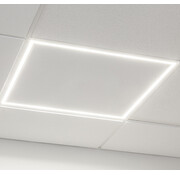 LED Frame Paneel - 2 stuks Edge Design 60x60cm 2 STUKS - 36W 6000K - Inclusief Driver - 100LM/W