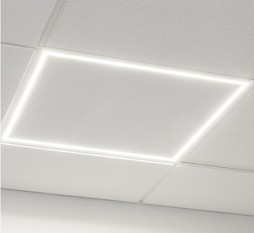 LED Frame Paneel - 2 stuks Edge Design 60x60cm 2 STUKS - 36W 6000K - Inclusief Driver - 100LM/W