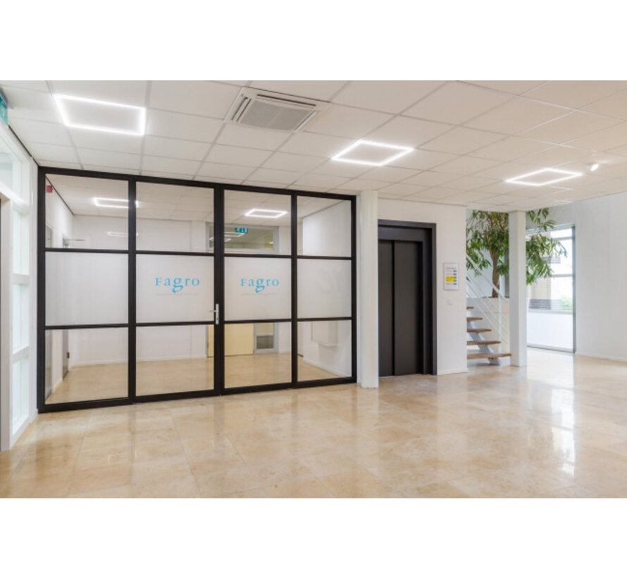 LED Frame Paneel - 2 stuks Edge Design 60x60cm 2 STUKS - 36W 6000K - Inclusief Driver - 100LM/W