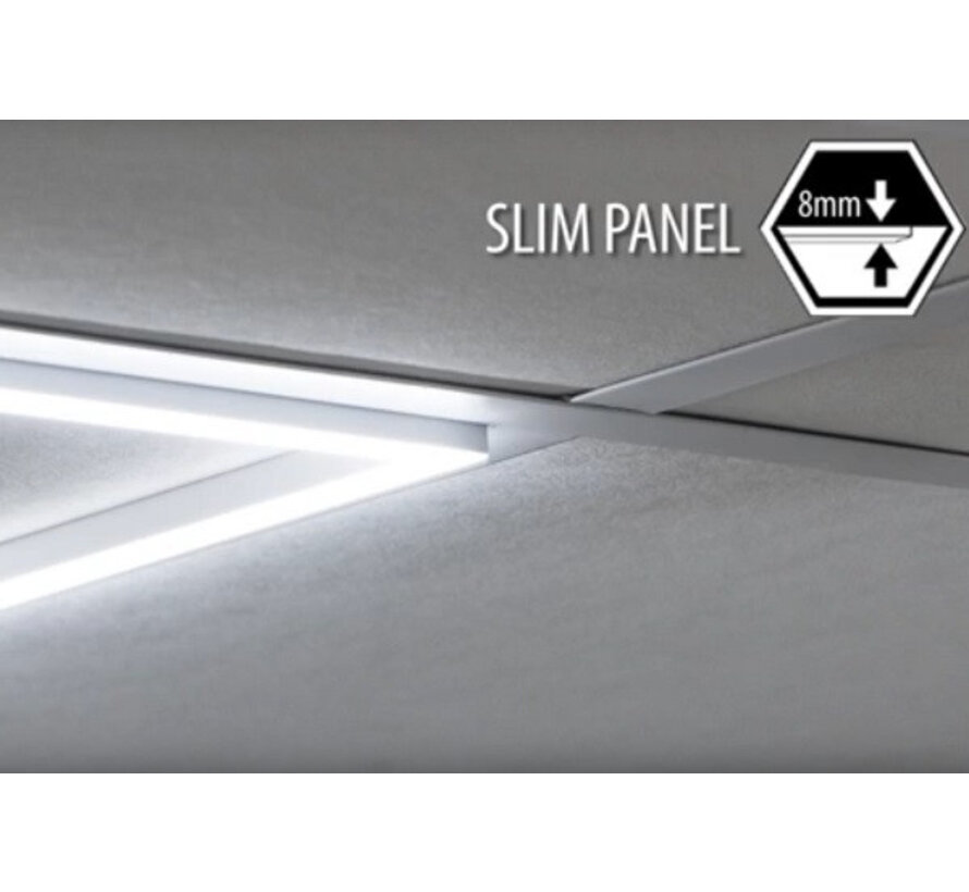 LED Frame Paneel - 2 stuks Edge Design 60x60cm 2 STUKS - 36W 6000K - Inclusief Driver - 100LM/W